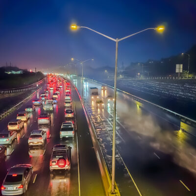 2. Ricardo Edwards - Overlooking Mandela Highway on a Rainy Night
