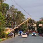 A car accident in Westmoreland, disrupts power for customers